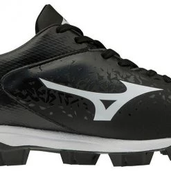 Mizuno Select Nine Women's Molded Cleats - Black White