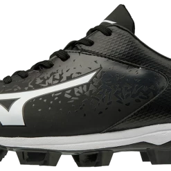 Mizuno Select Nine Women's Molded Cleats - Black White