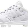 Mizuno Women's 9-Spike Advanced Finch Elite 5 FP Cleats - White Softball 2 Mizuno Women's 9-Spike Advanced Finch Elite 5 FP Cleats - White Softball