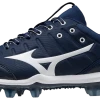 Mizuno Women's 9-Spike Advanced Finch Elite 5 FP Cleats - Navy White