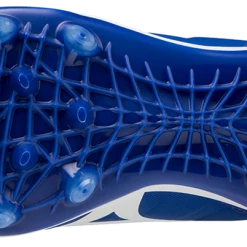 Mizuno Women's 9-Spike Advanced Finch Elite 5 FP Cleats - Royal White Softball