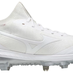 Mizuno Dominant Knit Women's Metal Softball Cleat - White