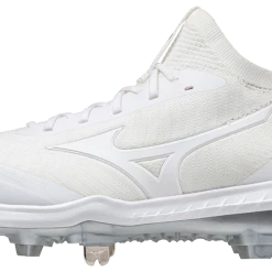 Mizuno Dominant Knit Women's Metal Softball Cleat - White