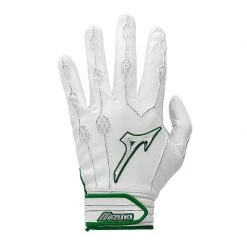 Mizuno Covert Youth Batting Gloves - White Forest