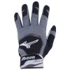 Mizuno Women's 2018 Finch Softball Batting Gloves - Black White