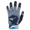 Mizuno Women's 2018 Finch Softball Batting Gloves - Black Diva Blue 2 Mizuno Women's 2018 Finch Softball Batting Gloves - Black Diva Blue