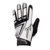 Mizuno F-257 Women's Softball Batting Gloves - White Black