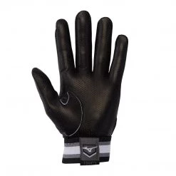 Baseball Mizuno B-130 Batting Gloves - Black Charcoal