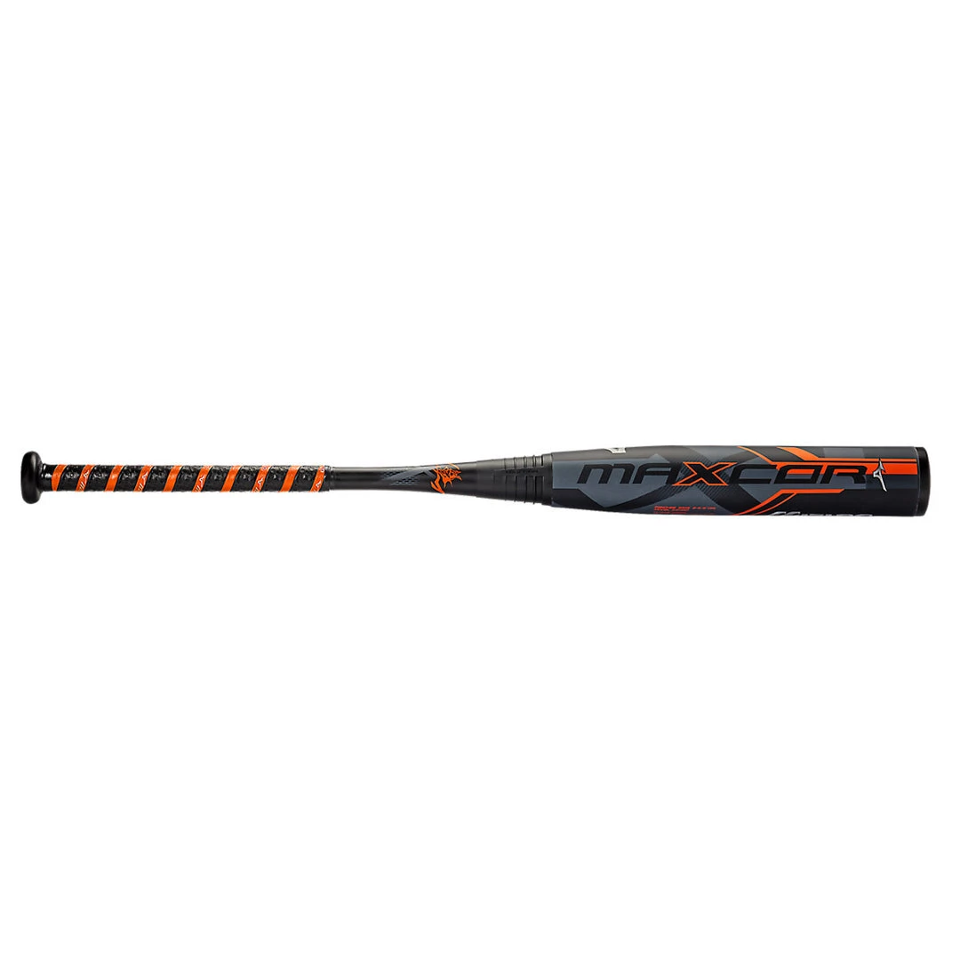 Mizuno 2016 Maxcor (-3) BBCOR Bat - Black Mandarin Orange Baseball 3 Mizuno 2016 Maxcor (-3) BBCOR Bat - Black Mandarin Orange Baseball