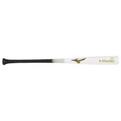 Baseball Mizuno Bamboo Elite Woodl Bat MZE 271 - White Black