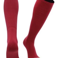 Twin City TCK Prosport Performance Knee High Tube Socks - Cardinal