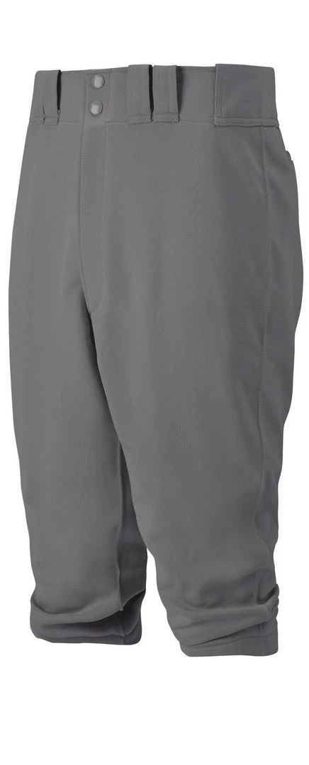 Mizuno Youth Select Short Pant - Charcoal Baseball 3 Mizuno Youth Select Short Pant - Charcoal Baseball