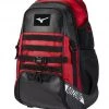 Mizuno MVP Backpack X - Black Red
