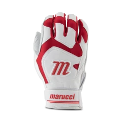 Marucci 2020 Signature Batting Glove - Red Batting Gloves