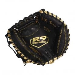 Baseball Rawlings 2021 R9 Series 27.00" Catcher's Training Mitt R9TRCM - Black Gold