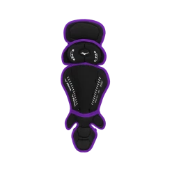 Mizuno Samurai Youth 14 1/2" Shin Guards 380383 - Black Purple