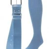 Baseball Twin City Belt Knee High Sock Combo - Columbia Blue