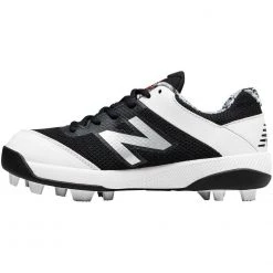 New Balance Youth J4040v4 Pedroia Molded Baseball Cleats - Black Camo