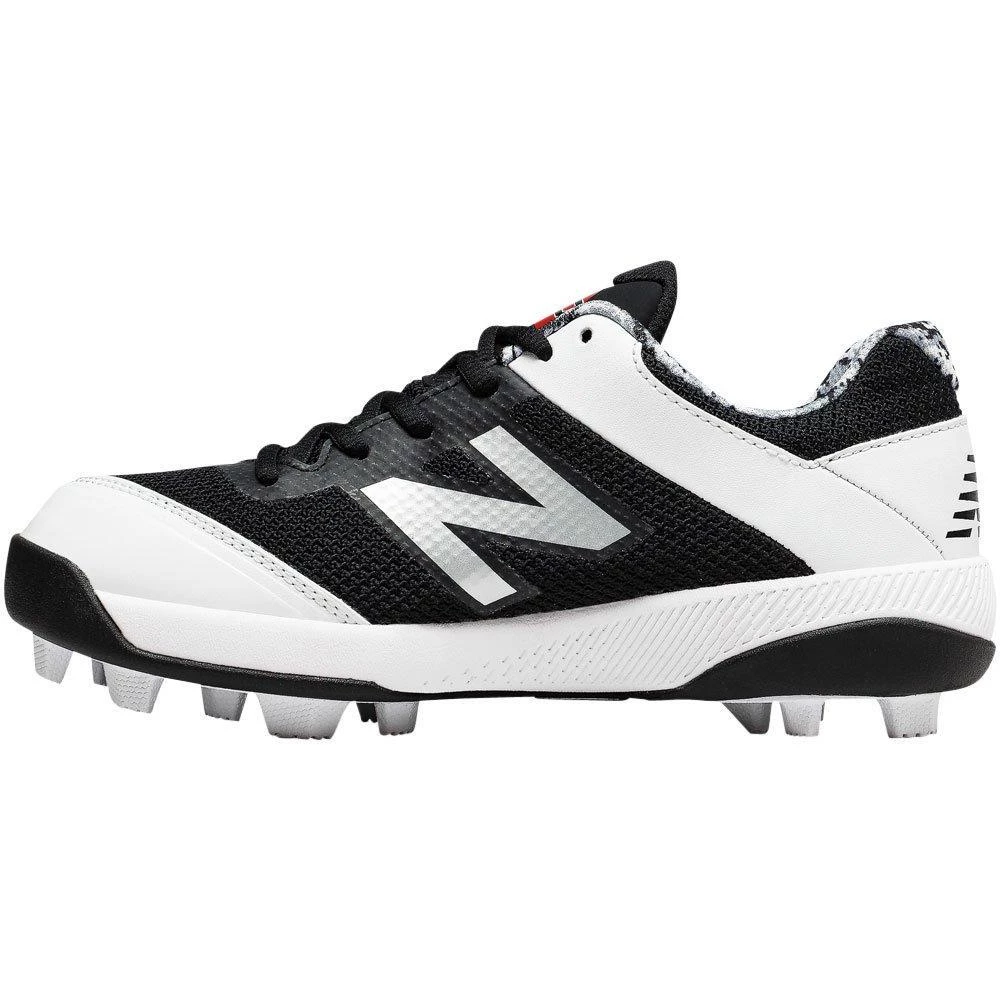 New Balance Youth J4040v4 Pedroia Molded Baseball Cleats - Black Camo 4 New Balance Youth J4040v4 Pedroia Molded Baseball Cleats - Black Camo