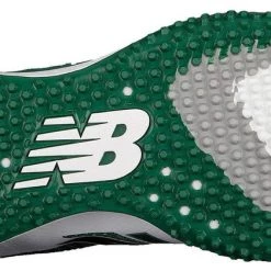 New Balance T4040v4 Turf Synthetic Mesh Shoes - Green White 7 New Balance T4040v4 Turf Synthetic Mesh Shoes - Green White