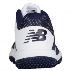Baseball New Balance T4040v4 Turf Synthetic Mesh Shoes - Navy White