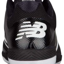 New Balance Pedroia L4040v4 Low Cut Metal Cleat - Black Baseball