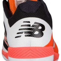 Baseball New Balance Pedroia L4040v4 Low Cut Metal Cleat - Black Orange