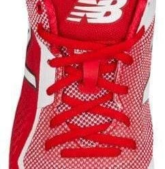 New Balance Pedroia L4040v4 Low Cut Metal Cleat - Red 10 New Balance Pedroia L4040v4 Low Cut Metal Cleat - Red