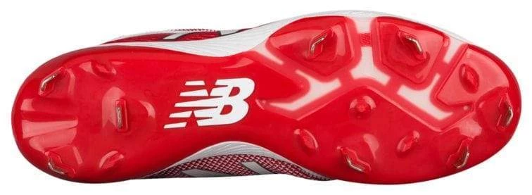 New Balance Pedroia L4040v4 Low Cut Metal Cleat - Red 5 New Balance Pedroia L4040v4 Low Cut Metal Cleat - Red