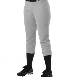 Alleson 605PBWY Girl's Fastpitch Pant - Gray