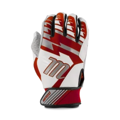 Baseball Marucci Tesoro Batting Glove - Red Black
