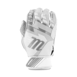 Marucci Tesoro Batting Glove - White Baseball