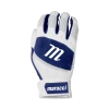 Marucci Badge Coach Pitch T-Ball Batting Glove - White Navy