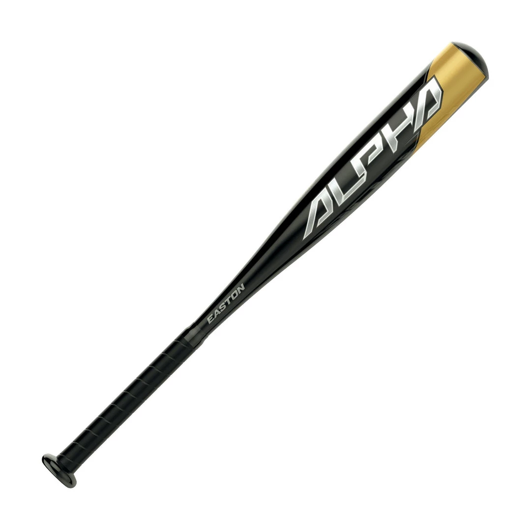 Easton 2020 Alpha (-10) USA Approved 2 1/4" Tee Ball Bat - Black Gold Baseball 3 Easton 2020 Alpha (-10) USA Approved 2 1/4" Tee Ball Bat - Black Gold Baseball