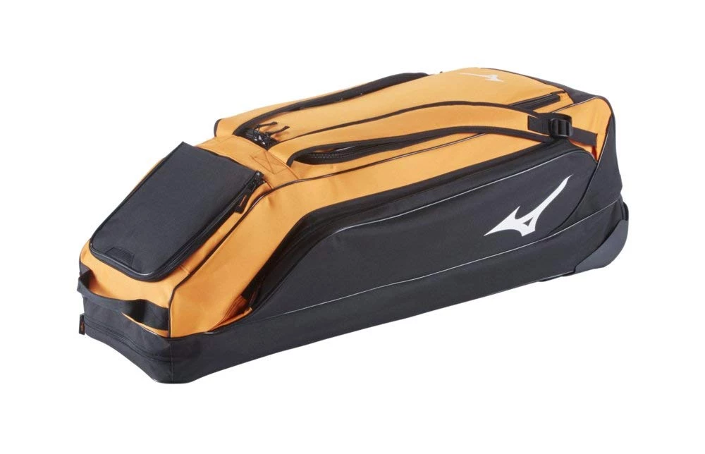 Mizuno Classic Wheel Bag G2 - Orange Baseball 3 Mizuno Classic Wheel Bag G2 - Orange Baseball