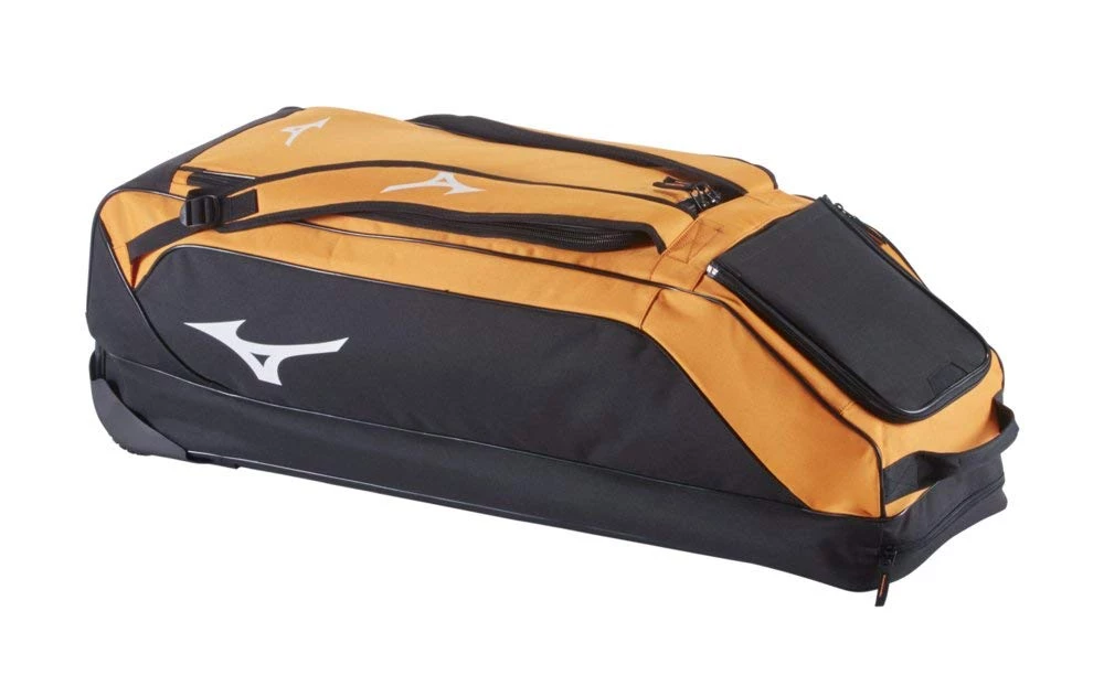 Mizuno Classic Wheel Bag G2 - Orange Baseball 4 Mizuno Classic Wheel Bag G2 - Orange Baseball