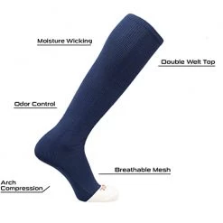 Twin City TCK Prosport Performance Knee High Tube Socks - Navy