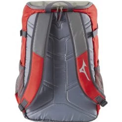 Mizuno Organizer OG5 Backpack - Red Gray Baseball