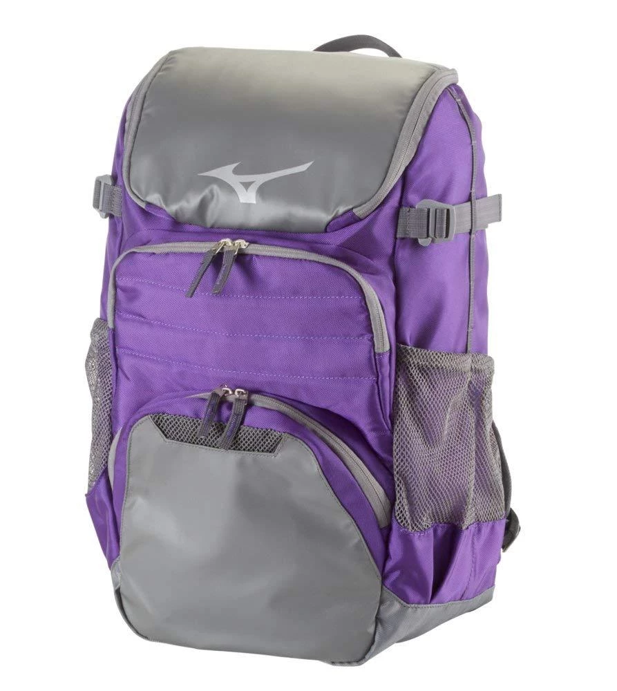 Baseball Mizuno Organizer OG5 Backpack - Purple Gray 3 Baseball Mizuno Organizer OG5 Backpack - Purple Gray