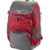 Mizuno Organizer OG5 Backpack - Cardinal Gray Baseball 2 Mizuno Organizer OG5 Backpack - Cardinal Gray Baseball