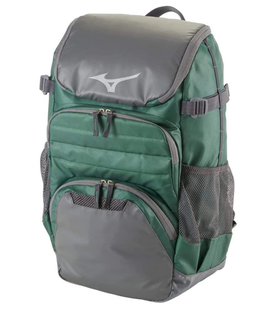 Mizuno Organizer OG5 Backpack - Forest Gray Baseball 3 Mizuno Organizer OG5 Backpack - Forest Gray Baseball