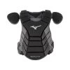 Mizuno 2019 Samurai 14" Chest Protector Youth - Black Gray 2 Mizuno 2019 Samurai 14" Chest Protector Youth - Black Gray