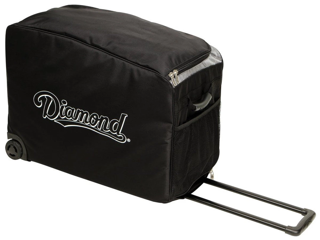 Diamond Wheeled Bucket Bag - Black 4 Diamond Wheeled Bucket Bag - Black