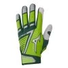 Mizuno B-303 Youth Batting Gloves - Green Lime