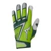 Mizuno B-303 Batting Gloves - Green Lime