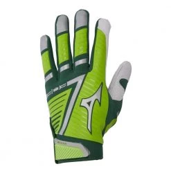 Mizuno B-303 Batting Gloves - Green Lime
