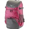 Baseball Mizuno Organizer OG5 Backpack - Pink Gray 2 Baseball Mizuno Organizer OG5 Backpack - Pink Gray