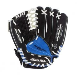 Mizuno Prospect Paraflex Youth 11.75" Utility Glove GPT1175Y2 - Black Royal Baseball