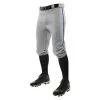 Baseball Champro BP101 Triple Crown Knicker Pants With Pipe - Gray Navy