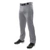 Baseball Champro BP41U MVP Open Bottom Pant With Piping - Gray Navy